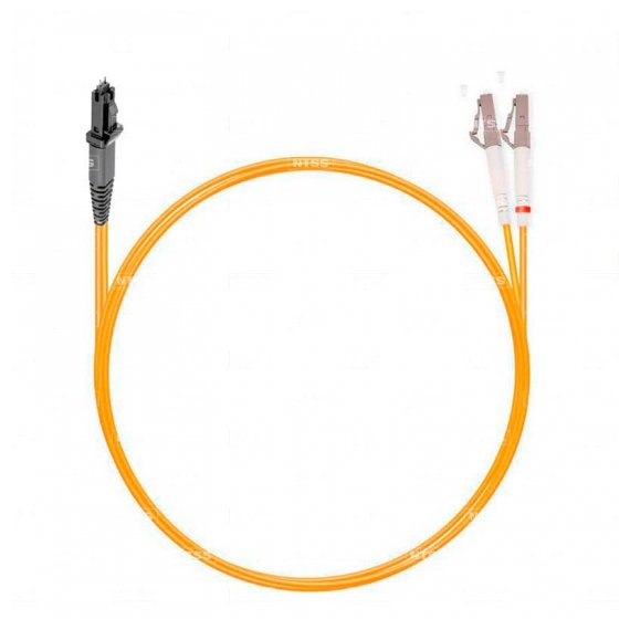 NTSS-DPC-50-MTRJ/m-LC/U-2.0-10 Шнур оптический dpc MTRJ/male-LC/UPC 50/125 2.0мм 10м LSZH (патч-корд)