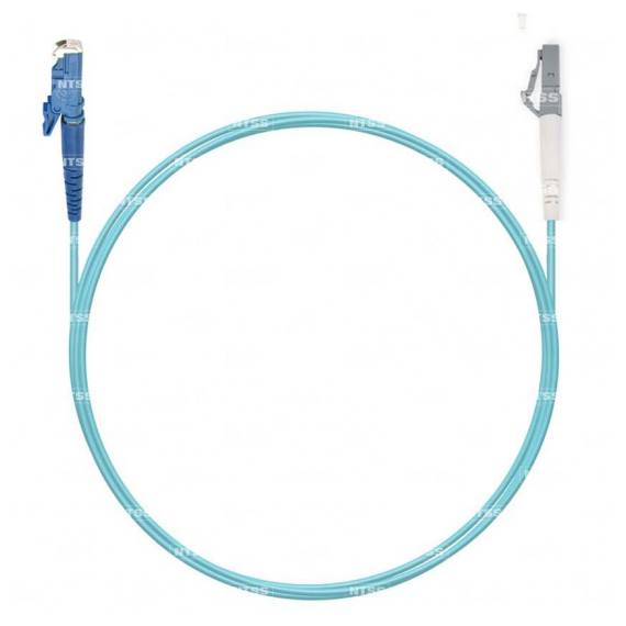 NTSS-SPC-503-E2000/U-LC/U-3.0-3 Шнур оптический spc E2000/UPC-LC/UPC 50/125 ОМ3 3.0мм 3м LSZH (патч-корд)