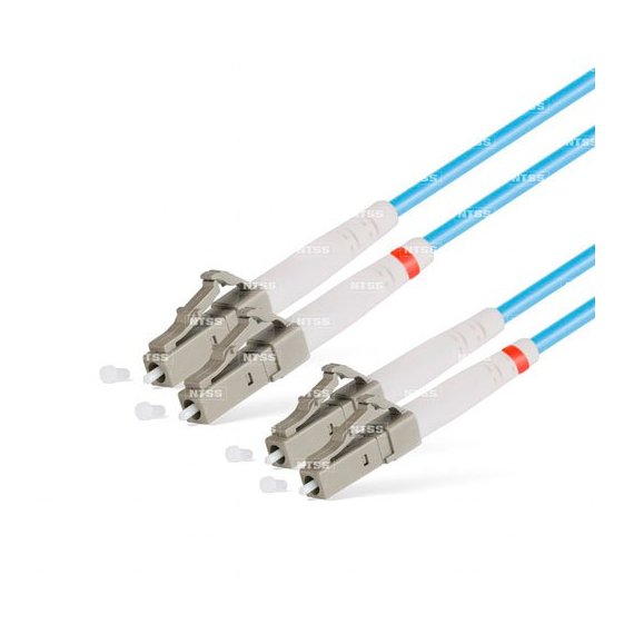 NTSS-DPC-503-LC/U-LC/U-3.0-15 Шнур оптический dpc LC/UPC-LC/UPC 50/125 ОМ3 3.0мм 15м LSZH (патч-корд)