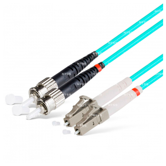 NTSS-DPC-503-SC/U-ST/U-3.0-15 Шнур оптический dpc SC/UPC-ST/UPC 50/125 OM3 3.0мм 15м LSZH (патч-корд)