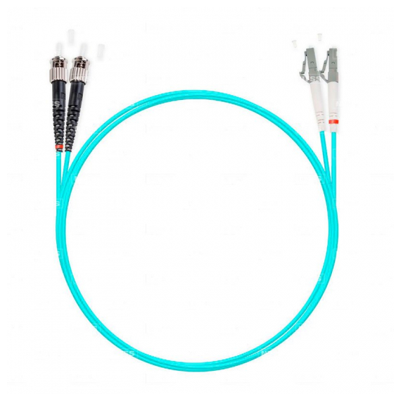 NTSS-DPC-503-LC/U-ST/U-3.0-5 Шнур оптический dpc LC/UPC-ST/UPC 50/125 OM3 3.0мм 5м LSZH (патч-корд)