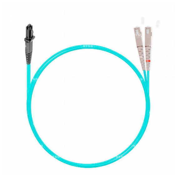 NTSS-DPC-503-MTRJ/f-SC/U-2.0-5 Шнур оптический dpc MTRJ/female-SC/UPC 50/125 OM3 2.0мм 5м LSZH (патч-корд)