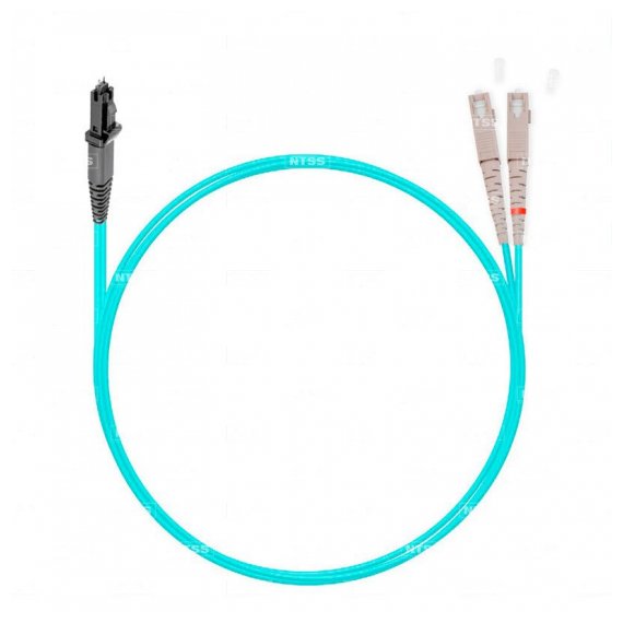 NTSS-DPC-503-MTRJ/m-SC/U-2.0-2 Шнур оптический dpc MTRJ/male-SC/UPC 50/125 OM3 2.0мм 2м LSZH (патч-корд)