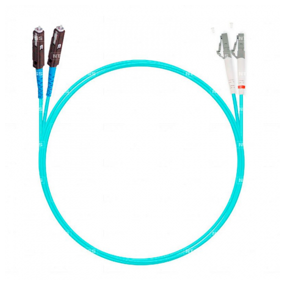 NTSS-DPC-503-MU/U-LC/U-2.0-5 Шнур оптический dpc MU/UPC-LC/UPC 50/125 OM3 2.0мм 5м LSZH (патч-корд)