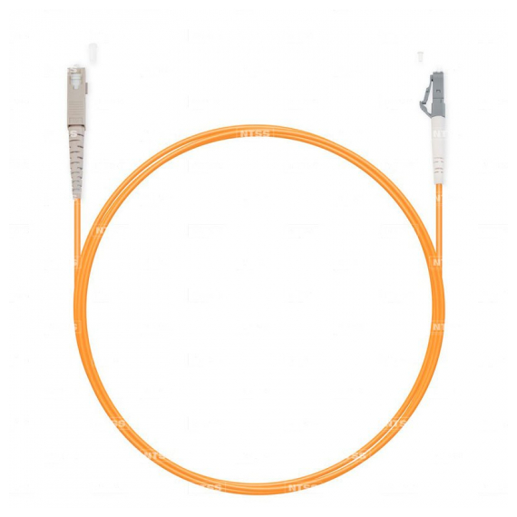 NTSS-SPC-62.5-LC/U-SC/U-3.0-1 Шнур оптический spc LC/UPC-SC/UPC 62.5/125 3.0мм 1м LSZH (патч-корд)