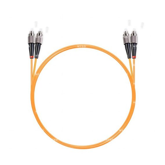NTSS-DPC-62.5-FC/U-FC/U-3.0-5 Шнур оптический dpc FC/UPC-FC/UPC 62.5/125 3.0мм 5м LSZH (патч-корд)