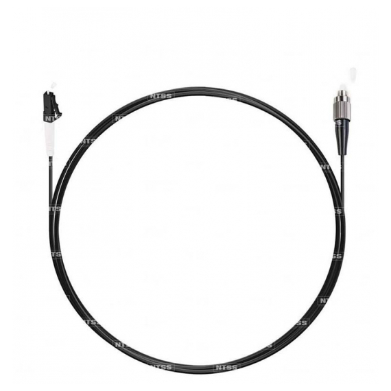NTSS-SPC-62.5-LC/U-FC/U-3.0-10-BL Шнур оптический spc LC/UPC-FC/UPC 62.5/125 3.0мм 10м черный LSZH (патч-корд)
