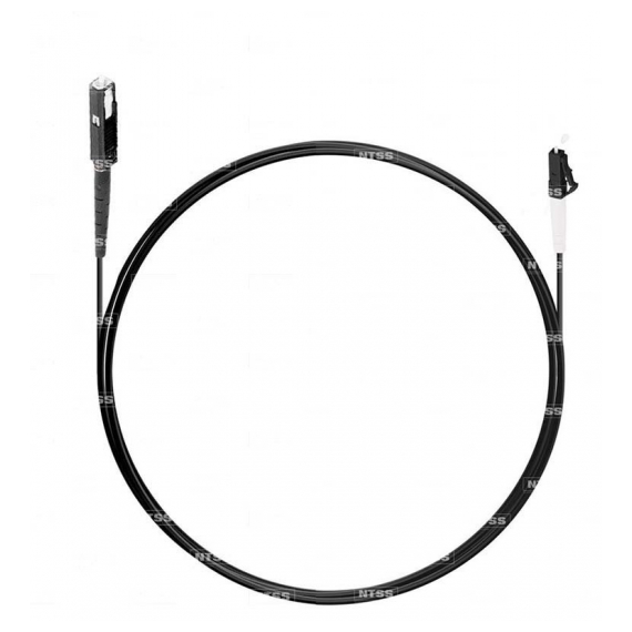 NTSS-SPC-62.5-MU/U-LC/U-2.0-15-BL Шнур оптический spc MU/UPC-LC/UPC 62.5/125 2.0мм 15м черный LSZH (патч-корд)