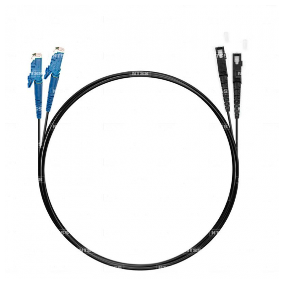 NTSS-DPC-62.5-E2000/U-SC/U-3.0-20-BL Шнур оптический dpc E2000/UPC-SC/UPC 62.5/125 3.0мм 20м черный LSZH (патч-корд)