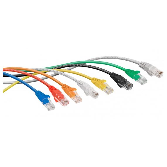 Cabeus PC-UTP-RJ45-Cat.5e-0.5m-BK-LSZH Патч-корд U/UTP, категория 5е, 2xRJ45/8p8c, неэкранированный, черный, LSZH, 0.5м