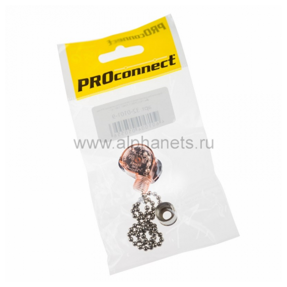 32-0101-9 Выключатель для настенного светильника с цепочкой 270 мм,  silver  PROCONNECT Индивидуальная упаковка 1 шт.