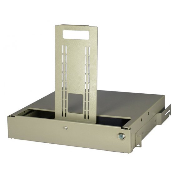 REC-SVMT-C-BK Полка выдвижная для LCD-мониторов 17", для шкафов глубиной 600 и 800 мм, черная AESP
