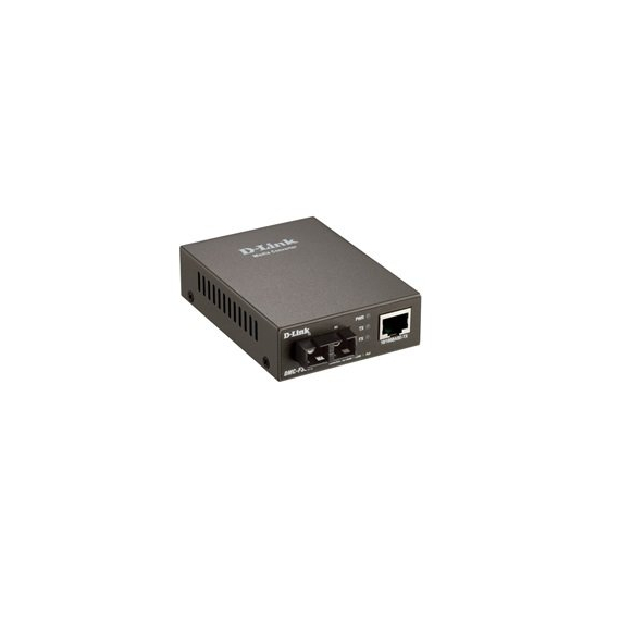 DMC-F60SC Медиаконвертер из 100BASE-TX по витой паре в 100BASE-FX по одномодовому волокну (60 км,SC)