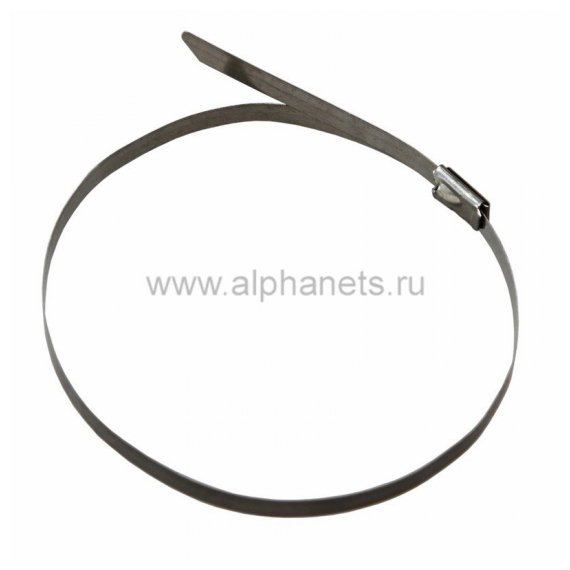 07-0208-10 Хомут-стяжка стальная REXANT 200x4,6 мм, упаковка 10 шт.