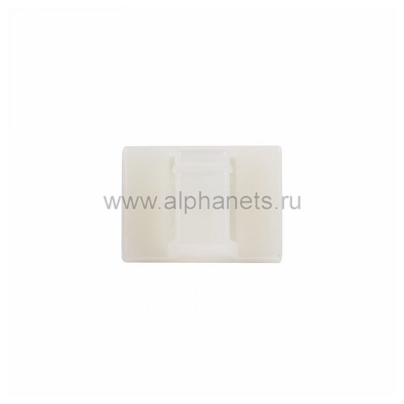 07-2317-10 Площадка самоклеящаяся c клипсой под шлейф REXANT (ПКШ) 17х12 мм, упаковка 10 шт.