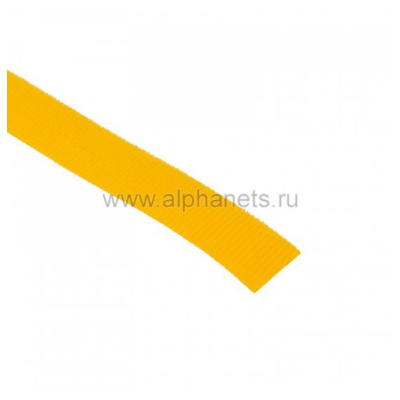 07-7522 Лента-липучка многоразовая 5 м х 20 мм, желтая (1 шт.) REXANT