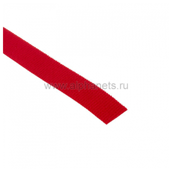 07-7524 Лента-липучка многоразовая 5 м х 20 мм, красная (1 шт.) REXANT