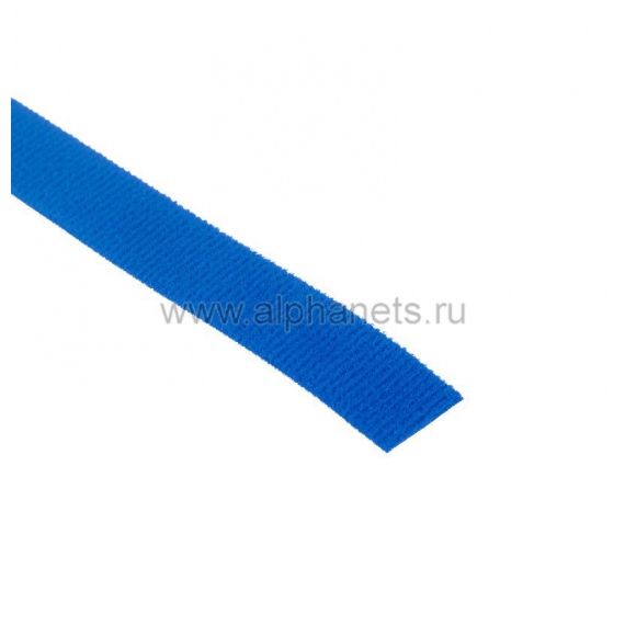 07-7525 Лента-липучка многоразовая 5 м х 20 мм, синяя (1 шт.) REXANT
