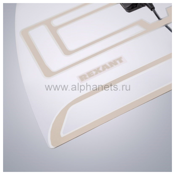34-0703 Антенна комнатная «Активная» для цифрового телевидения DVB-T2 Ag-703 (с USB) REXANT