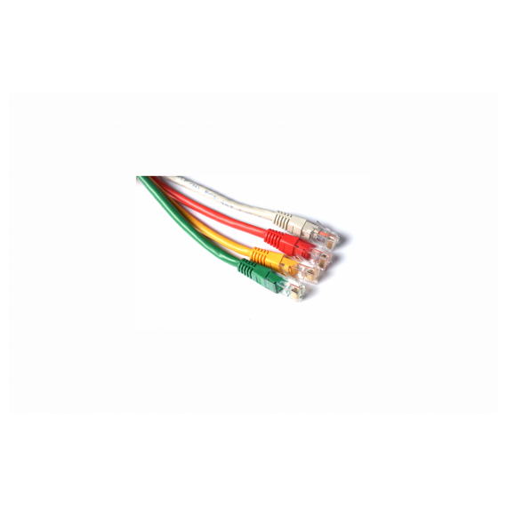 C5E-154GR-0.5MB Коммутационный шнур RJ45-RJ45 U/UTP Cat.5e, 0,5 метра, зеленый