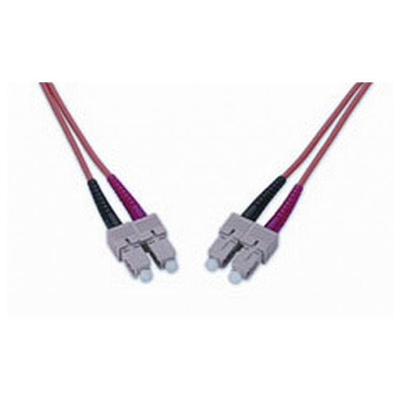FC-4/4-3M Оптоволоконный коммутационный шнур 62,5/125, SC-SC UPC, duplex, 3 мм, LSHF, 3 метра AESP
