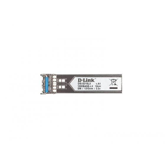 DIS-S310LX Промышленный SFP-трансивер с 1 портом 1000Base-LX для одномодового оптического кабеля (до 10 км)
