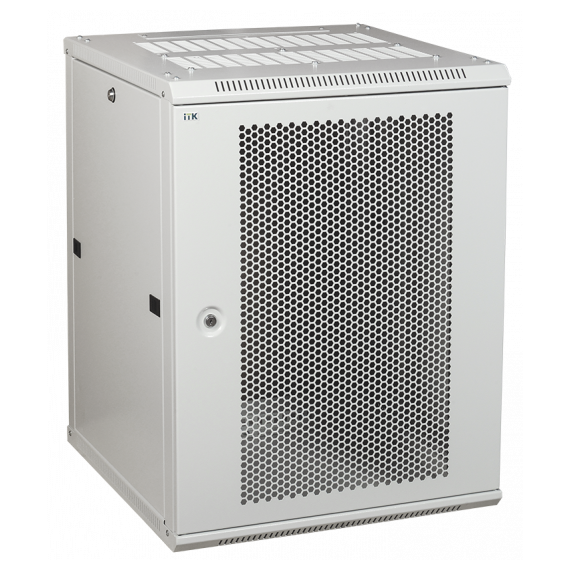 LWR3-15U64-PF ITK Шкаф LINEA W 15U 600x450 мм дверь перфорированная, RAL7035