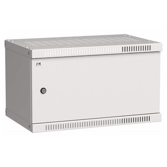 LWE3-06U53-MF ITK Шкаф LINEA WE 6U 550x350мм дверь металл серый