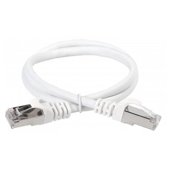 PC08-C5EF-10M ITK Коммутационный шнур кат. 5Е FTP PVC 10м белый