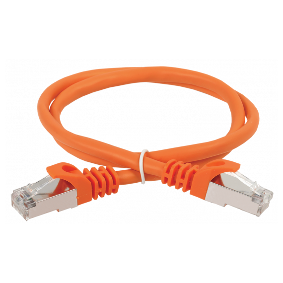 PC07-C5EFL-1M ITK Коммутационный шнур кат. 5Е FTP LSZH 1м оранжевый
