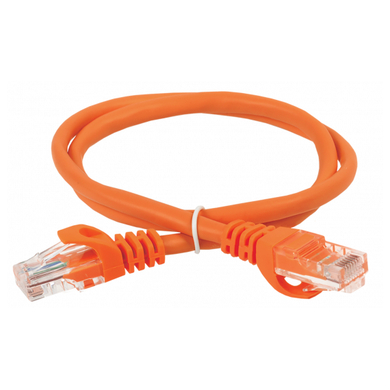 PC07-C6U-5M ITK Коммутационный шнур кат. 6 UTP PVC 5м оранжевый