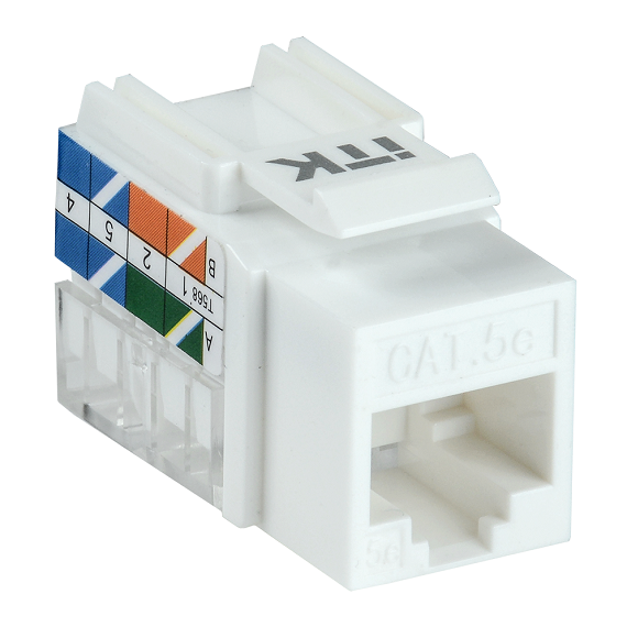 CS1-1C5EU-11 ITK Модуль Keystone Jack кат. 5E UTP 110 IDC 90 град.
