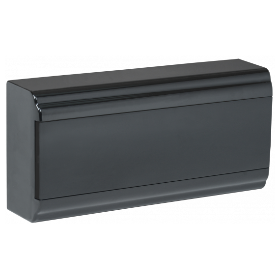 MKP13-N-01-18-41-K02 Корпус модульный пл. нав. ЩРН-П-18 PRIME черный IP41 IEK