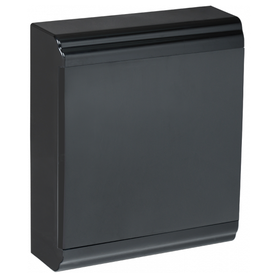 MKP13-N-01-24-41-K02 Корпус модульный пл. нав. ЩРН-П-24 PRIME черный IP41 IEK