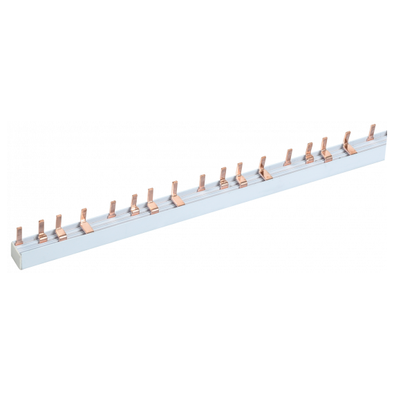 YNS21-4-063 Шина соединительная типа PIN (штырь) 4Р 63А (дл.1м) ИЭК