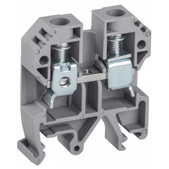 YZN30-006-K03 Клемма винтовая КВИ-6мм2 серая IEK