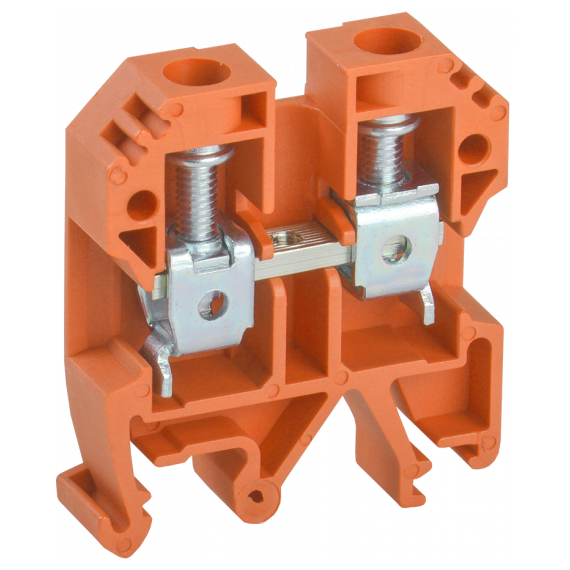 YZN30-010-K09 Клемма винтовая КВИ-10мм2 оранжевая IEK