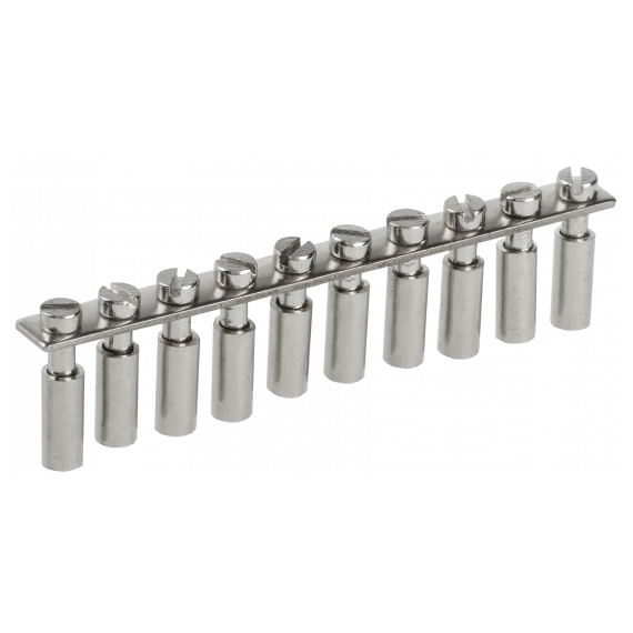 YZN30Q-004-10P Перемычка центральная для КВИ-4мм2 10PIN IEK