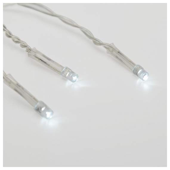 303-185 Гирлянда «Твинкл-Лайт» 10 м, прозрачный ПВХ, 80 LED, белое свечение NEON-NIGHT