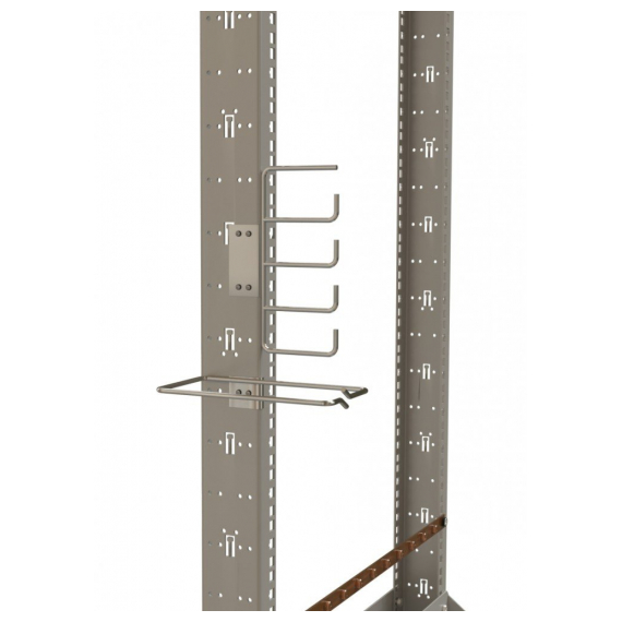 ORL1-42-RAL7035 Открытая стойка 19-дюймовая (19"), 42U, однорамная, цвет серый (RAL 7035) Hyperline