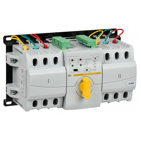 MAT10-063 Устройство АВР модульное АВР-1 STANDARD 63А KARAT IEK