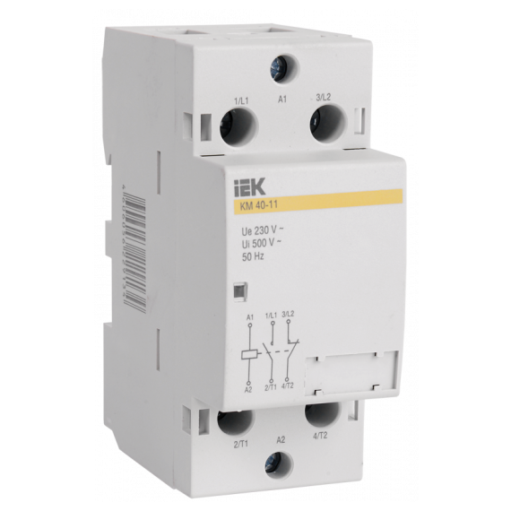 MKK10-40-20 Контактор модульный КМ40-20 AC ИЭК