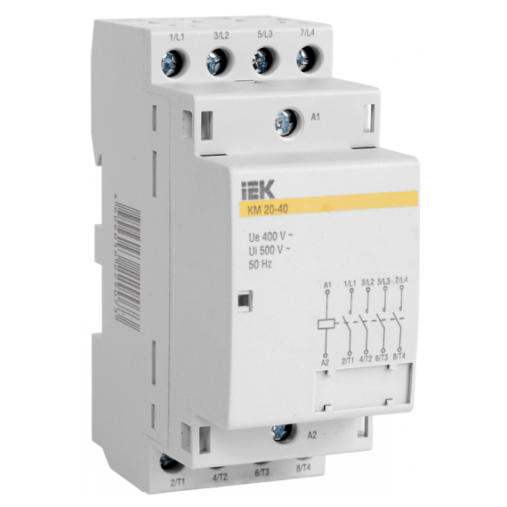 MKK20-20-40 Контактор модульный КМ20-40 AC ИЭК
