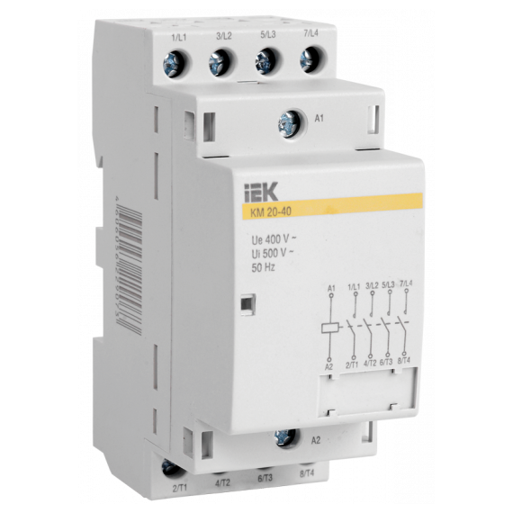 MKK20-25-40 Контактор модульный КМ25-40 AC/DC ИЭК