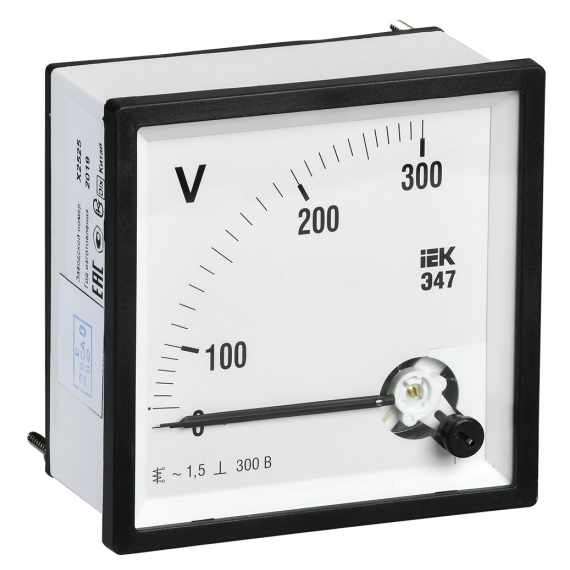 IPV10-6-0300-E Вольтметр Э47 300В кл. точн. 1,5 72х72мм