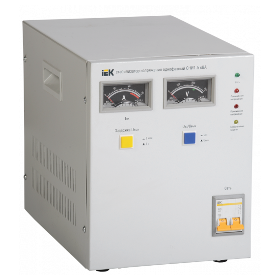 IVS10-1-05000R Стабилизатор напряжения СНИ1-5 кВА однофазный ИЭК восстановленный
