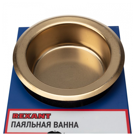 09-9070 Паяльная ванна REXANT, модель R100, 300 Вт, o 100 мм, 200-480 °C