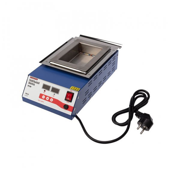 09-9071 Паяльная ванна REXANT, модель R150, 900 Вт, 150х100х45 мм, 0-400 °C, цифровая