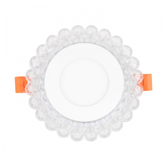 623-003 Светильник светодиодный встраиваемый REXANT Aurora&amp;Sunset Ice RGB с изменяемой цветовой температурой и регулируемой мощностью 4Wx4000 К 4WxRGB LED