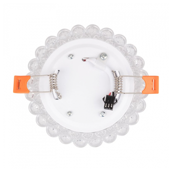 623-003 Светильник светодиодный встраиваемый REXANT Aurora&amp;Sunset Ice RGB с изменяемой цветовой температурой и регулируемой мощностью 4Wx4000 К 4WxRGB LED